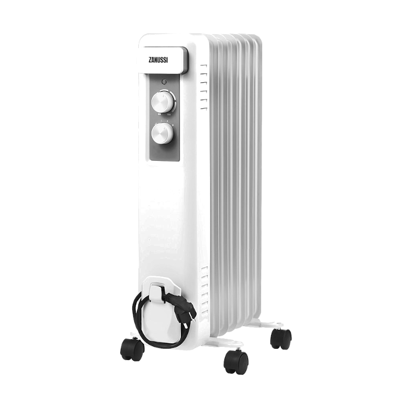 Обігрівач масляний ZANUSSI ZOH/CS-07W, 7 секцій